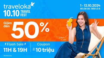 Traveloka 10.10 Travel Fest: Mang đến kỳ nghỉ cuối năm đáng nhớ với ưu đãi lên đến 50%