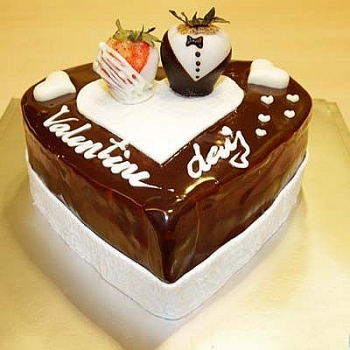 Cách làm bánh gato chocolate cho ngày Valentine ngọt ngào