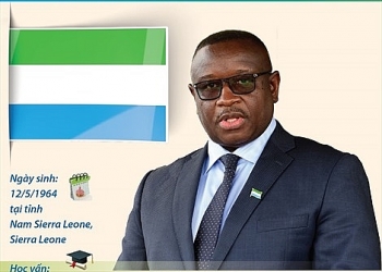 Tổng thống Cộng hòa Sierra Leone Julius Maada Bio thăm chính thức Việt Nam