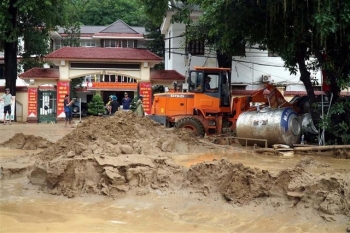 Thiệt hai do mưa lũ gây ra tại một số địa phương