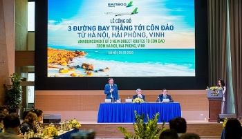 Từ 29/9, Bamboo Airways bay thẳng giữa Côn Đảo và Hà Nội, Hải Phòng, Vinh