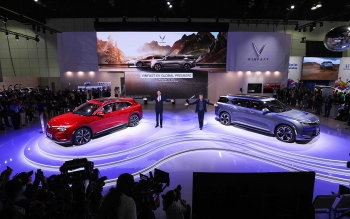 VinFast chính thức ra mắt thương hiệu xe điện tại Los Angeles Auto Show 2021