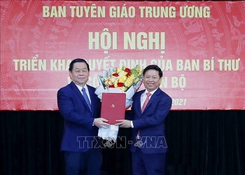 Đồng chí Trần Thanh Lâm giữ chức Phó Trưởng Ban Tuyên giáo Trung ương