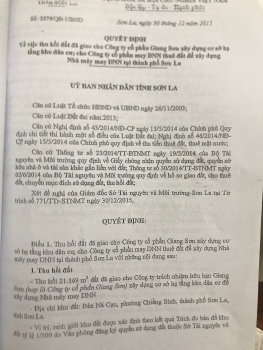 18 năm doanh nghiệp “điêu đứng” vì các quyết định hành chính thu hồi đất của chính quyền