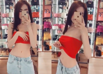 Bị chê gầy trơ xương, Ngọc Trinh lập tức đáp trả bằng video khoe cơ bụng