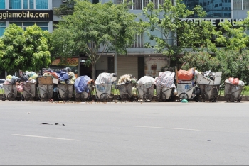 Dự án xử lý chất thải chậm tiến độ là nguyên nhân khiến rác thải tồn đọng giữa Thủ đô