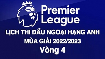 Lịch thi đấu vòng 4 Ngoại hạng Anh - 2022/2023: MU vs Southampton