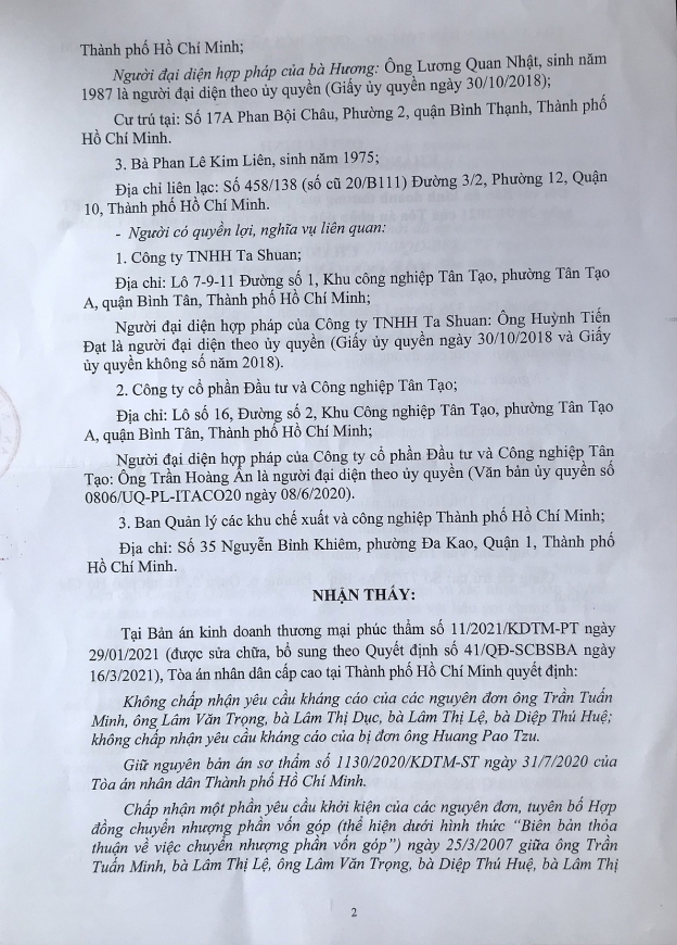 Viết tiếp bài “Nhiều bất thường từ một Quyết định kháng nghị giám đốc thẩm”: ​​​​​​​Cần xem xét thu hồi, hủy bỏ Quyết định kháng nghị giám đốc thẩm